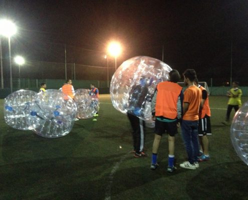 just for fun package for bubble football in Swansea